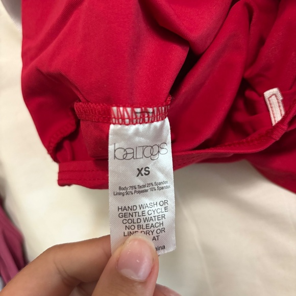 Red ballet leotard - Picture 3 of 3